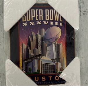 Super Bowl 38 (XXXVIII) Sign